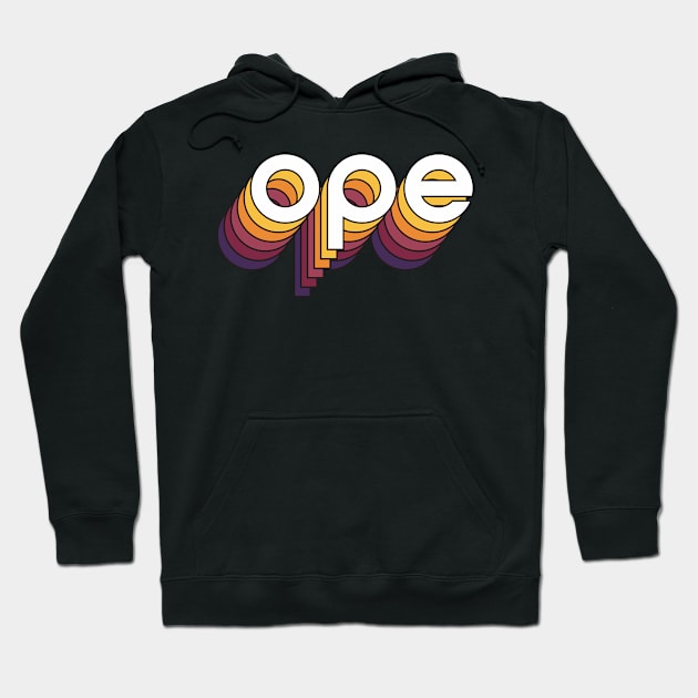 Ope! Summer Sunset Colorway Hoodie by ope-store